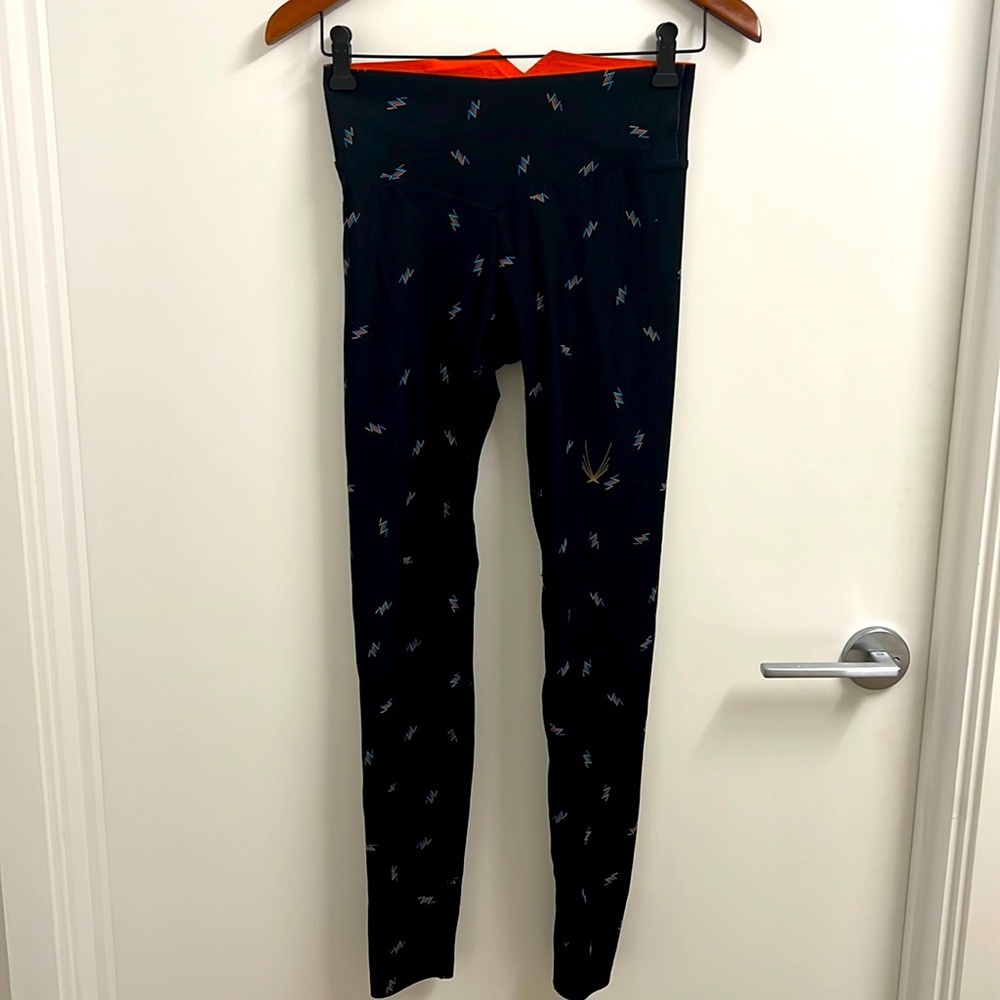 Lucas Hugh - Navy Blue High Performance Leggings - Size XS